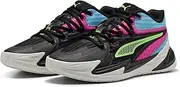 Dagger JR 311553 Kids Basketball Shoes, 25 Spring Summer Color Puma Black/Flow Pink PES(01)