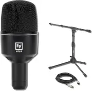 Electro-Voice ND68 Dynamic Supercardioid Bass Drum Microphone with Stand, XLR