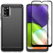Anti-Scratch Screen Protector Film TPU Case for Samsung Galaxy A03s SM-A037U USA