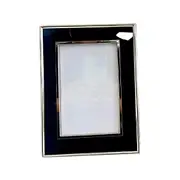 Flair Gifts and Home Plated Frame Black/Silver 10 x 15 cm