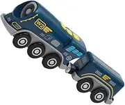 Toddmomy Battery Operated Train for Educational Sound and Light Effects Portable Design Cartoon Train for Endless Play