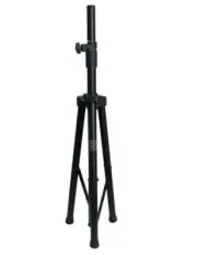 MR DJ SS350B Speaker Stand Universal, Black Folding Tripod, PRO PA DJ Home On St