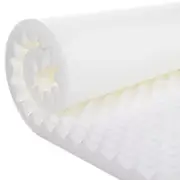 Convoluted Crib Size 27x52 Egg Crate Foam Mattress Topper Perfect Body Support