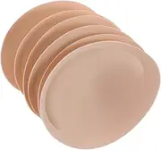 KESYOO 3 Pairs Round Soft Bra Inserts Pads Removable Sport Bra Cups Inserts Breast Sponge Enhancers Inserts Mats Insert Sport Bra Pad Sew in Bra Cup for Women Girls Skin Color L