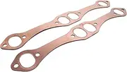LSSOCH SBC Oval Port Copper Header Exhaust Gaskets PH306 Compatible with SB 327 305 383 Engines Reusable
