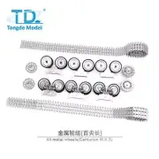 1/16 TD Metal Tracks Sprockets Road Wheels Idler Set for Centurion MK5 RC Tank