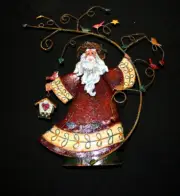 Santa Christmas Tree Topper