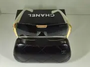 Rare New CHANEL Gold Ivory Sunglasses with Box and Tags
