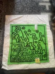 Keith Haring The Great Peace March 1986 SPRZ NY bandana UNIQLO 2014 edition