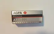 Agfa Agfapan APX 25 - 120 Format - Expired 01/2001 -sealed in box