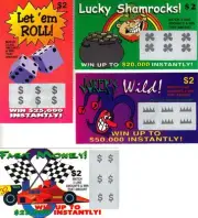 6 Fake Lottery Tickets Fake Phony Scratch Off Winning Lotto Ticket Fun Gag Joke