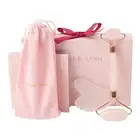 Rose Quartz Roller and Gua Sha for Face Anti-aging