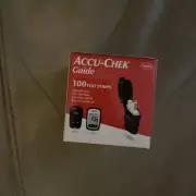 accu-chek guide test strips 100