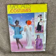McCall's Costumes Sewing Pattern 2384 Girls 7-12 Glamour Girls UNCUT