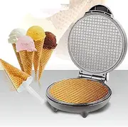 Electric Waffle Maker Roll Maker ， Waffle Baking Pan Ice Cream Cone Machine Sandwich Pancake Oven ， DIY Ice Cream Cone Machine