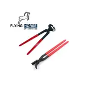 2-Piece Farrier Tool Set – 12-Inch Hoof Nipper & Clincher for Professional Hoof