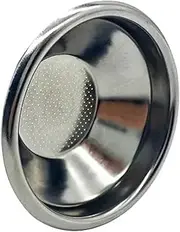54 mm Coffee Filter Basket Strainer, 1 Cup Pressureless Filter Basket for Sage/Breville Portafilter 54 mm
