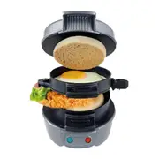 Hamburger Press Patty Maker Hamburger Press Multifunction Burger Maker for Egg Stuffed Burgers Beef Gray