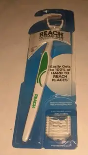 Reach Ultraclean Access Flosser Starter Pack with 8 DIsposable Heads - New