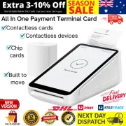All In One Payment Terminal Card Reader With 20 Rolls Receipt Paper Wi-Fi
