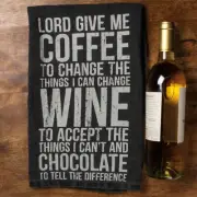 Lord Give Me Coffee Kitchen Towel