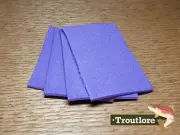 UPAVON PREMIUM HD FOAM SHEETS PURPLE - NEW FLY TYING MATERIALS