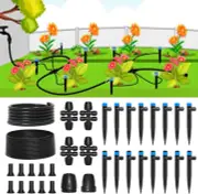 Sistema de riego por goteo, sistema de riego de jardín con conector rápido