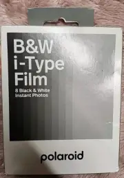 ☆New Polaroid B&W i-Type itype Instant Photos, 8 Black & White
