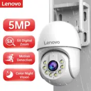 Lenovo 5MP Smart Wifi PTZ Camera Outdoor 5X Digital Zoom Auto Tracking ONVIF Wir