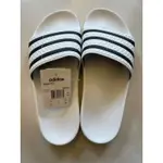 ADIDAS ADILETTE US 9經典款拖鞋 FOOT LOCKER門市購入 保證正版 防水 沙灘 籃球