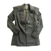 Quanti Tailored Blazer in Black Wool