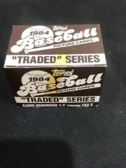 1984 Topps Traded Baseball Factory Set Tape Intact Box Dwight Gooden Rookie