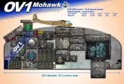 OV1 MOHAWK COCKPIT instrument panel CDkit