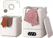 Portable Washing Machine,Fully Automatic Underwear Washing Machine,5L Mini Electric Washing Machines and Dryer Washer,Desktop Laundry Washer,for Home Travel Camping Use
