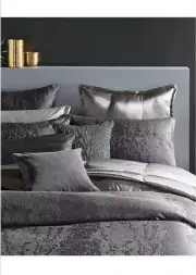 Donna Karan Moonscape King Duvet Cover,Dec.Pillow,2 King Shams,2Standard P-Cases