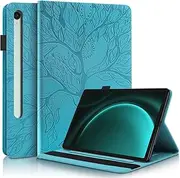 Succtopy Case for Samsung Galaxy Tab S9 FE 10.9 Inch 2023 SM-X510/SM-X516B Folio Flip PU Leather Protective Case Pen Holder Stand Wallet Cover Case Tablet Case Galaxy Tab S9 FE 10.9 Inch 2023 Blue