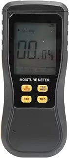 Moisture Meter, Induction Moisture Detector for Softwood Hardwood Materials, Wood Moisture Sensor, Non Destructive Building Material Moisture Tester