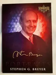2020 DECISION SERIES 2 STEPHEN G. BREYER SCOTUS PORTRAITS INSERT CARD