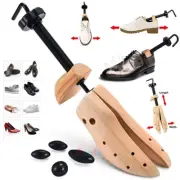 Wooden Adjustable Shoe Stretcher 2-Way Expander Shaper Men Women Boot Size 5~13