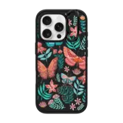 iPhone 16 Pro Impact Ring Stand Case MagSafe Compatible Butterflies By Papio Press