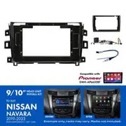 Aerpro 9"/10" Multimedia Receiver Head Unit Kit to suit Nissan Navara 2019-2023 - AKNI15