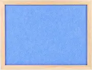 TEHAUX Cork Board Message Center Kids Art Display Handmade Memo Board Photo Storage Frame