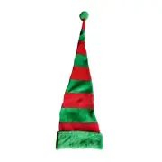 LED Light Up Christmas Hat Festive Knitted Santa Cap for Kids and Adults