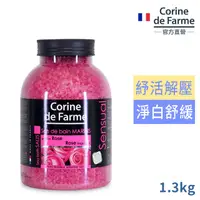 在飛比找PChome24h購物優惠-法國黎之芙玫瑰香氛沐浴鹽1.3kg