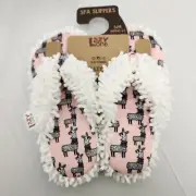Spa Slippers Women's Lazy One Llama Flip Flop House Shoes NWT