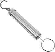 Vaguelly 2pcs Handheld Spring Scale with Hook for Accurate Weight Measurement for Suitcases Bags and Grocery Shopping