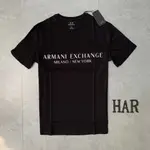 [海鹿馬] ARMANI AX 亞曼尼 短T 圓領短袖 38~108公斤 男女可穿 米蘭 紐約 經典款