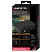 Monster Digital to Analog/Analog to Digital Combo Audio Converter NEW FREE SHIP