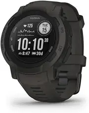 [Garmin] Instinct 2, Graphite, Rugged GPS Smartwatch