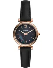 [Fossil] Carlie Mini Black Analogue Watch